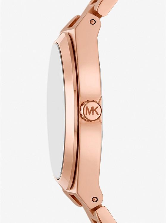 Đồng Hồ Michael Kors Lennox Rose Gold-Tone Watch Nữ Vàng Hồng