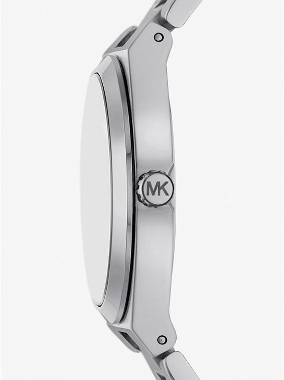 Đồng Hồ Michael Kors Lennox Silver-Tone Watch Nữ Bạc