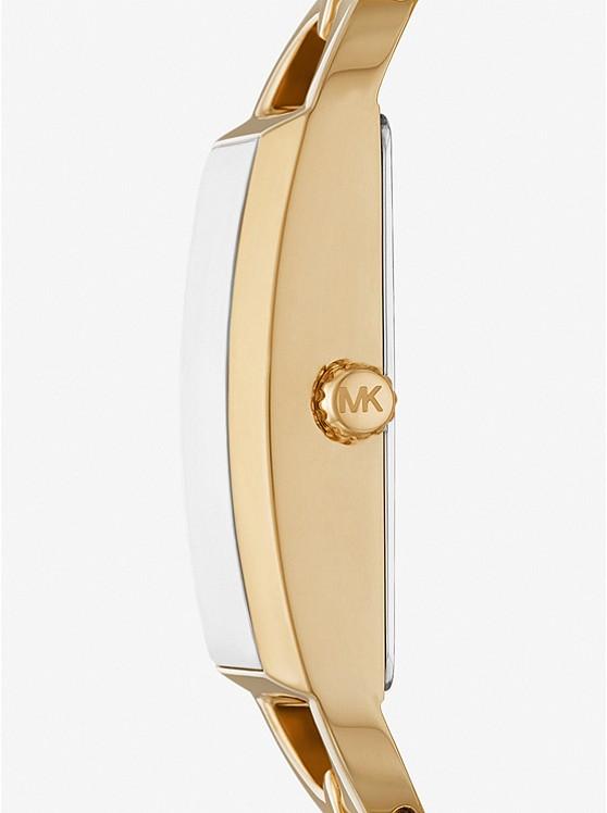 Đồng Hồ Michael Kors Mini Empire Gold-Tone Watch Nữ Vàng