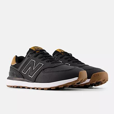 Giày New Balance 574 Greens V2 Golf Shoes Nam Đen