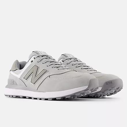 Giày New Balance 574 Greens V2 Golf Shoes Nam Xám