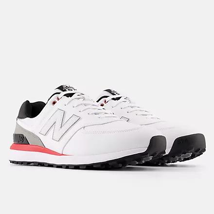 Giày New Balance 574 Greens V2 Golf Shoes Nam Trắng Đen