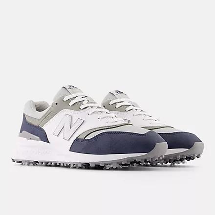 Giày New Balance 997 Golf Nam Trắng Xanh Navy