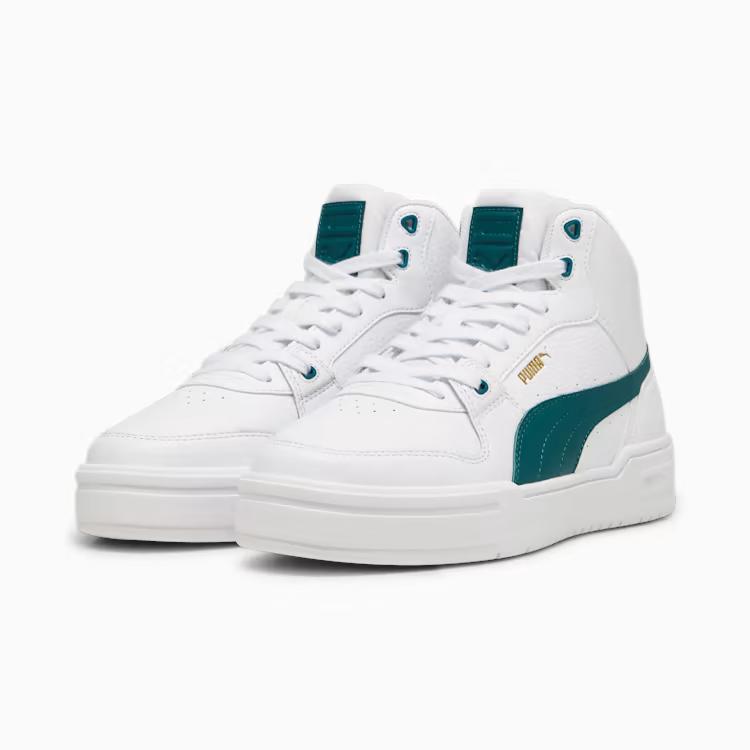 Giày Puma Ca Pro Mid Sneakers Nữ Trắng Xanh Lá