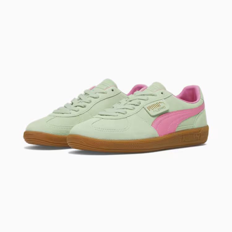 Giày Puma Palermo Sneakers Nữ Xanh Mint