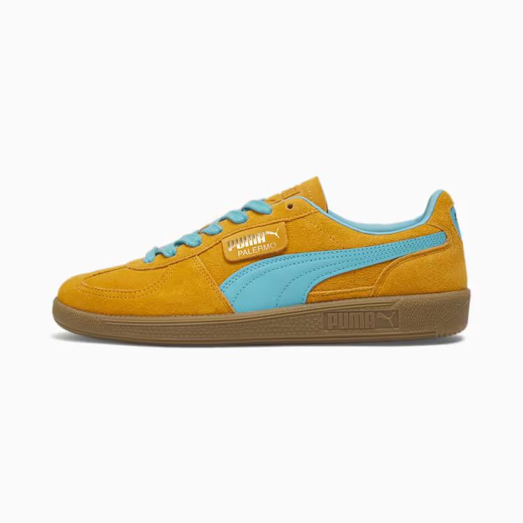 Giày Puma Palermo Sneakers Nữ Vàng Xanh