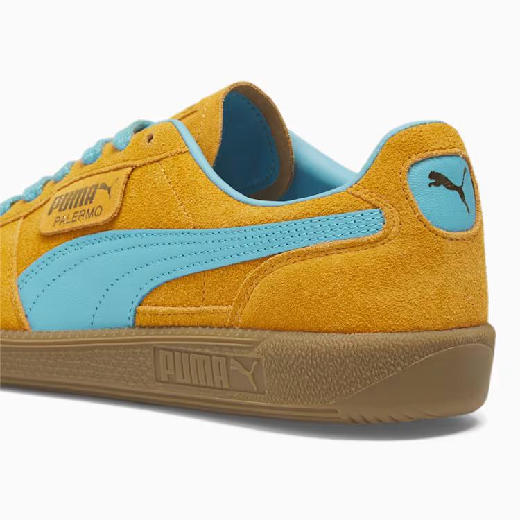 Giày Puma Palermo Sneakers Nữ Vàng Xanh