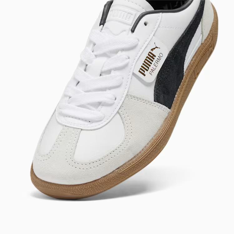 Giày Puma Palermo Leather Sneakers Nữ Trắng