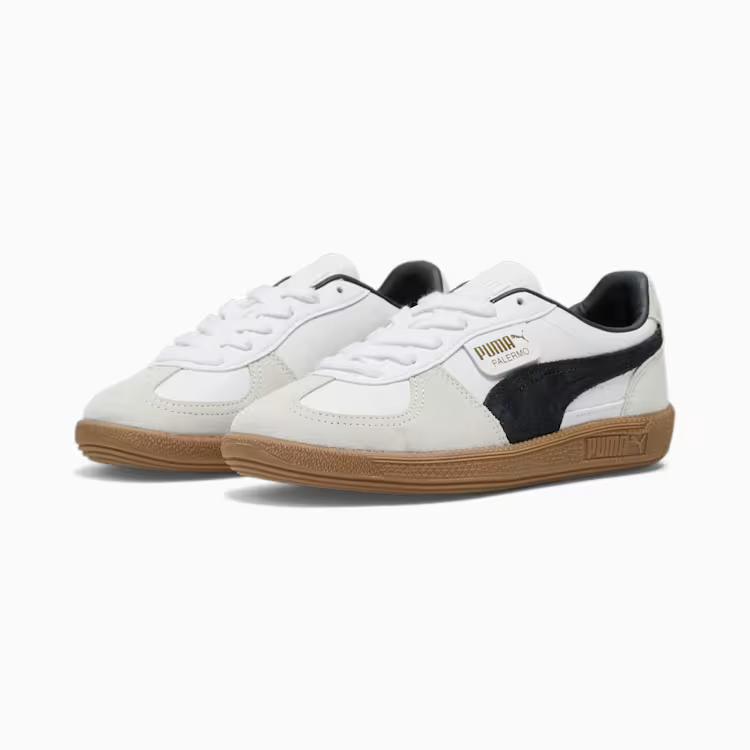 Giày Puma Palermo Leather Sneakers Nữ Trắng