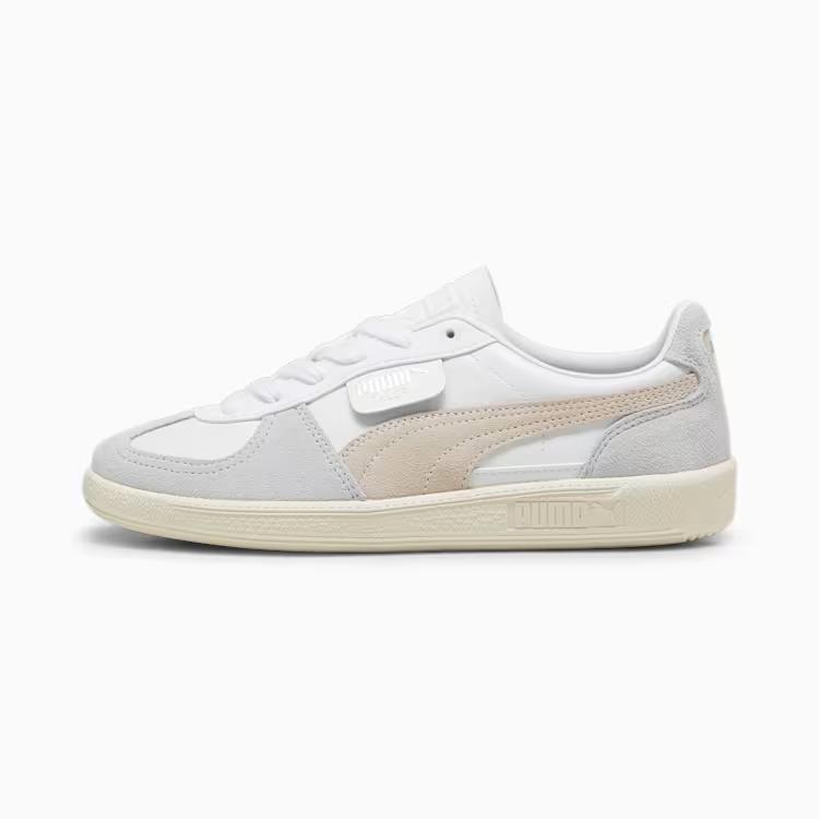 Giày Puma Palermo Leather Sneakers Nữ Xám