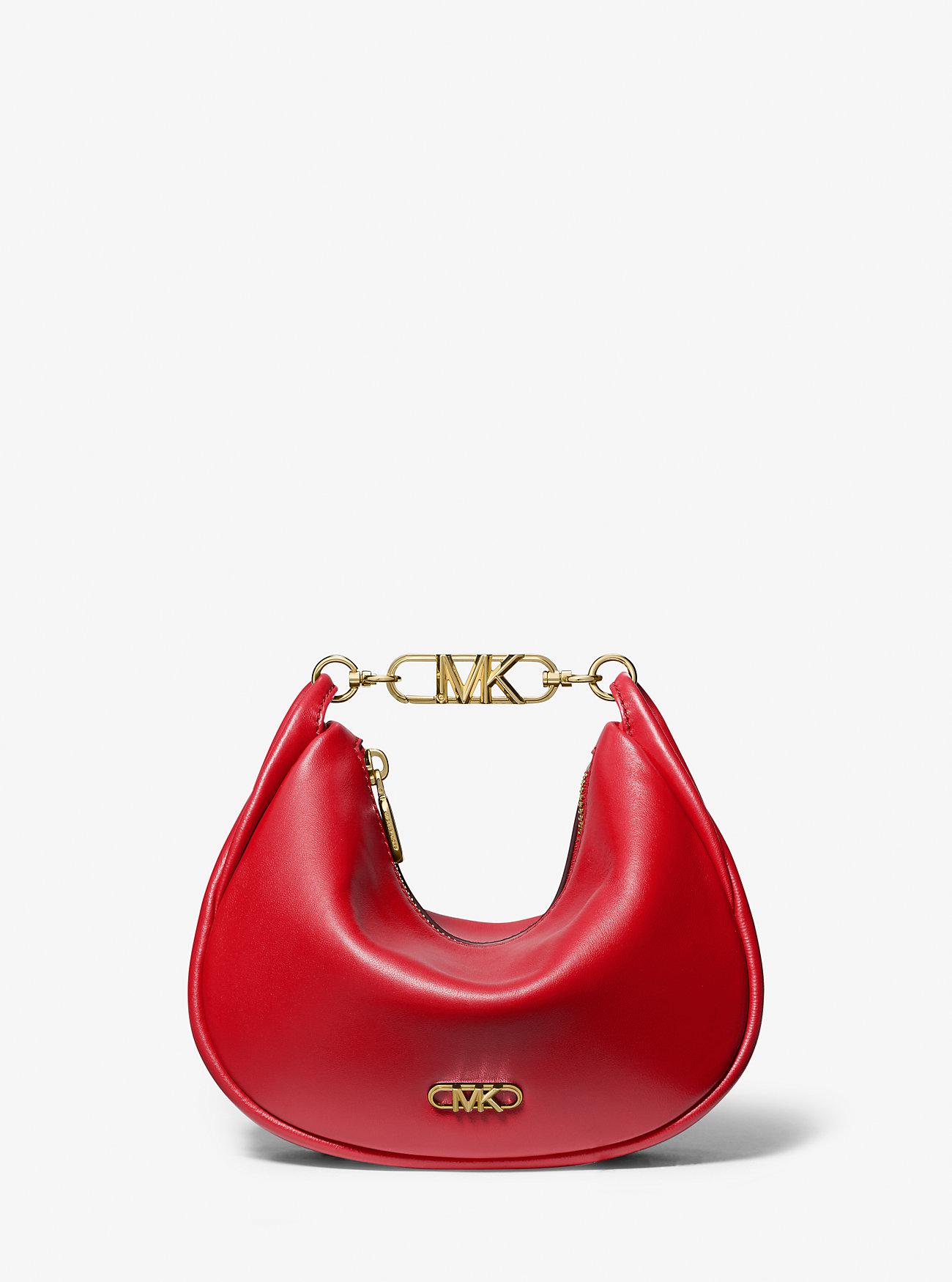 Túi Michael Kors Kendall Small Leather Shoulder Bag Nữ Đỏ