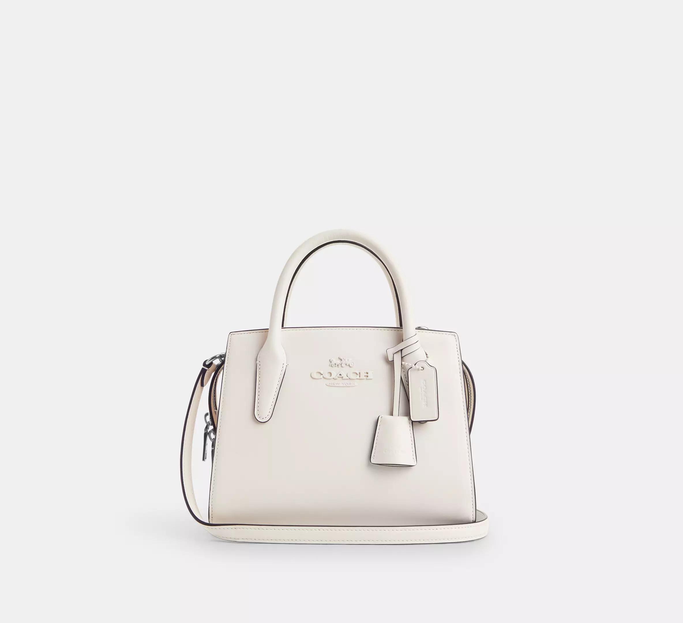 Túi Coach Andrea Carryall Nữ Trắng