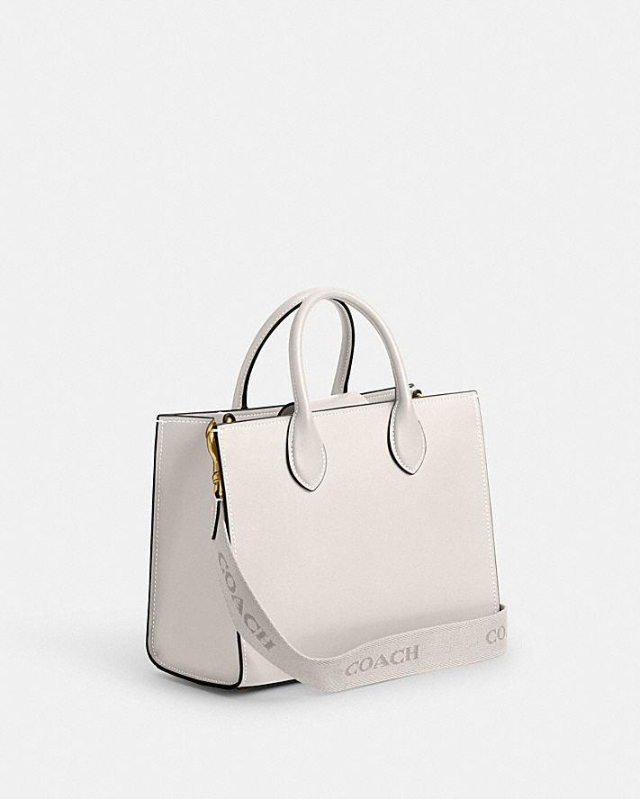 Túi Coach Ace Tote 26 Nữ Trắng