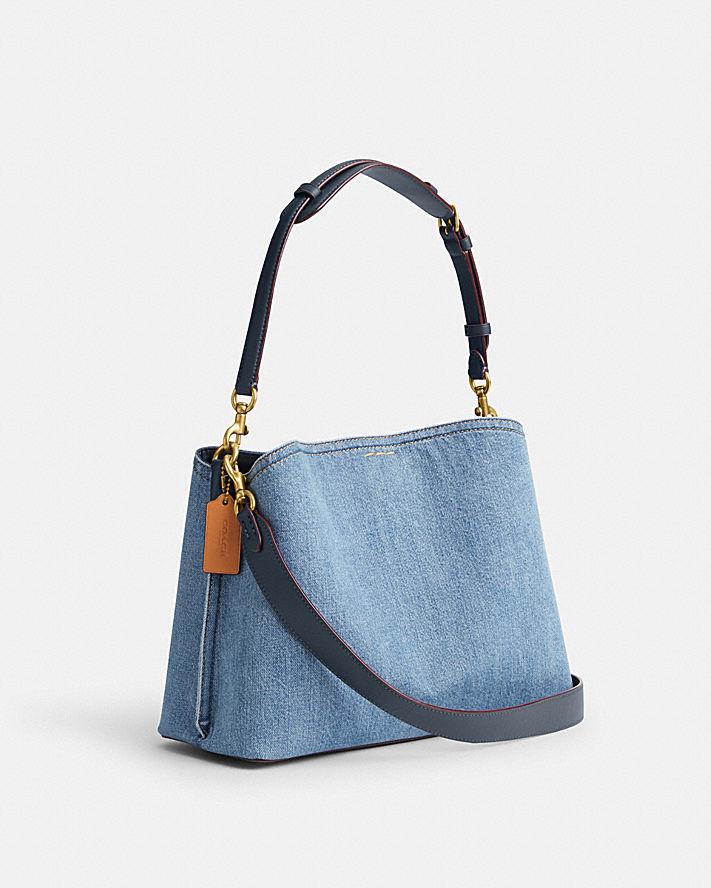 Túi Coach Willow Shoulder Bag Nữ Denim