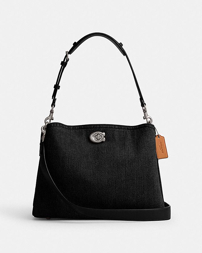 Túi Coach Willow Shoulder Bag Nữ Đen