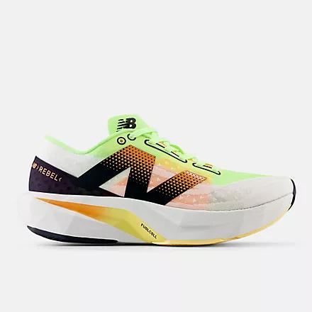 Giày New Balance Fuelcell Rebel V4 Nữ Trắng Xanh Neon