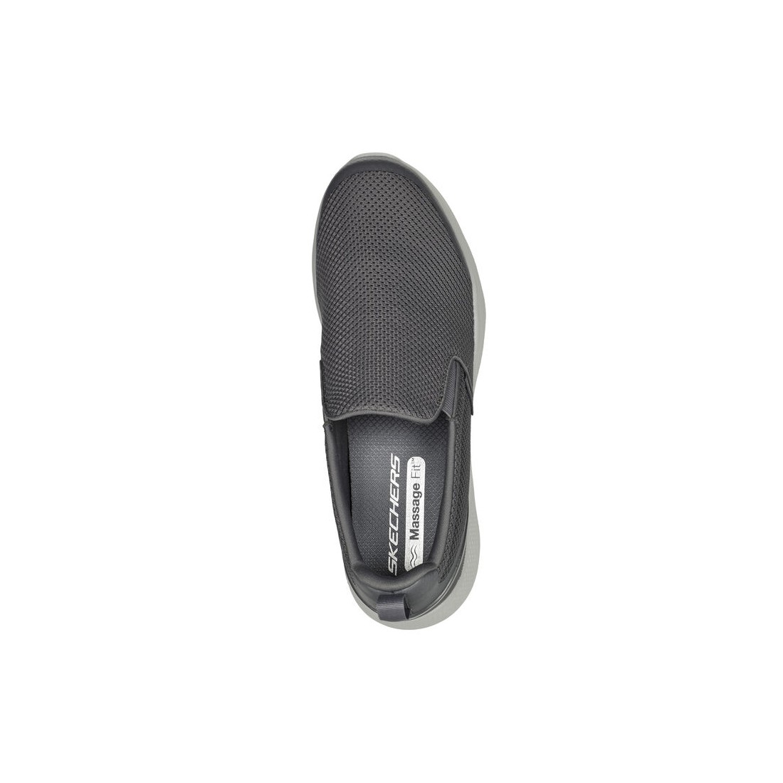 Giày Skechers Go Walk Massage Fit - Ripple Nam Xám