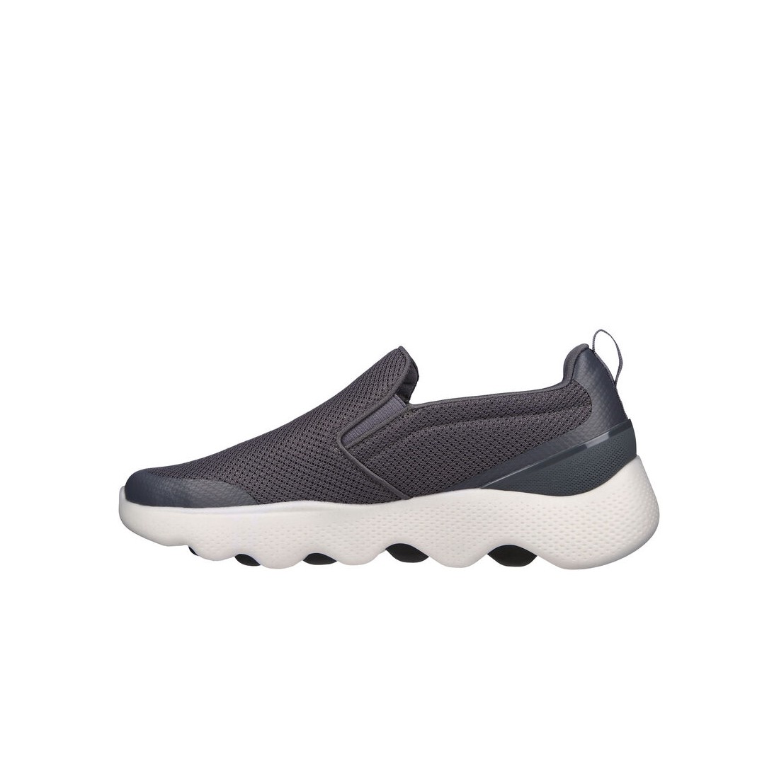 Giày Skechers Go Walk Massage Fit - Ripple Nam Xám