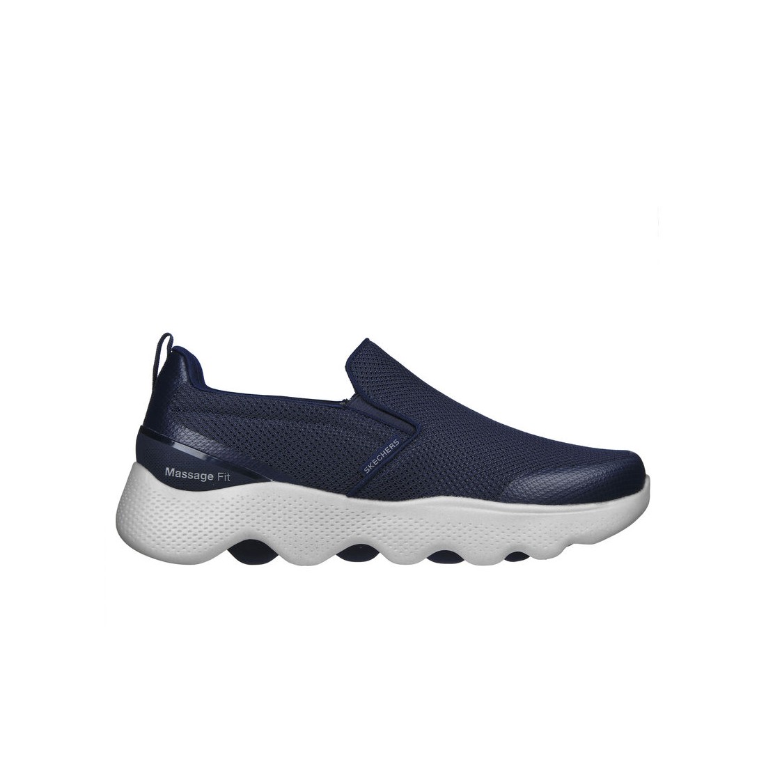 Giày Skechers Go Walk Massage Fit - Ripple Nam Xanh Navy