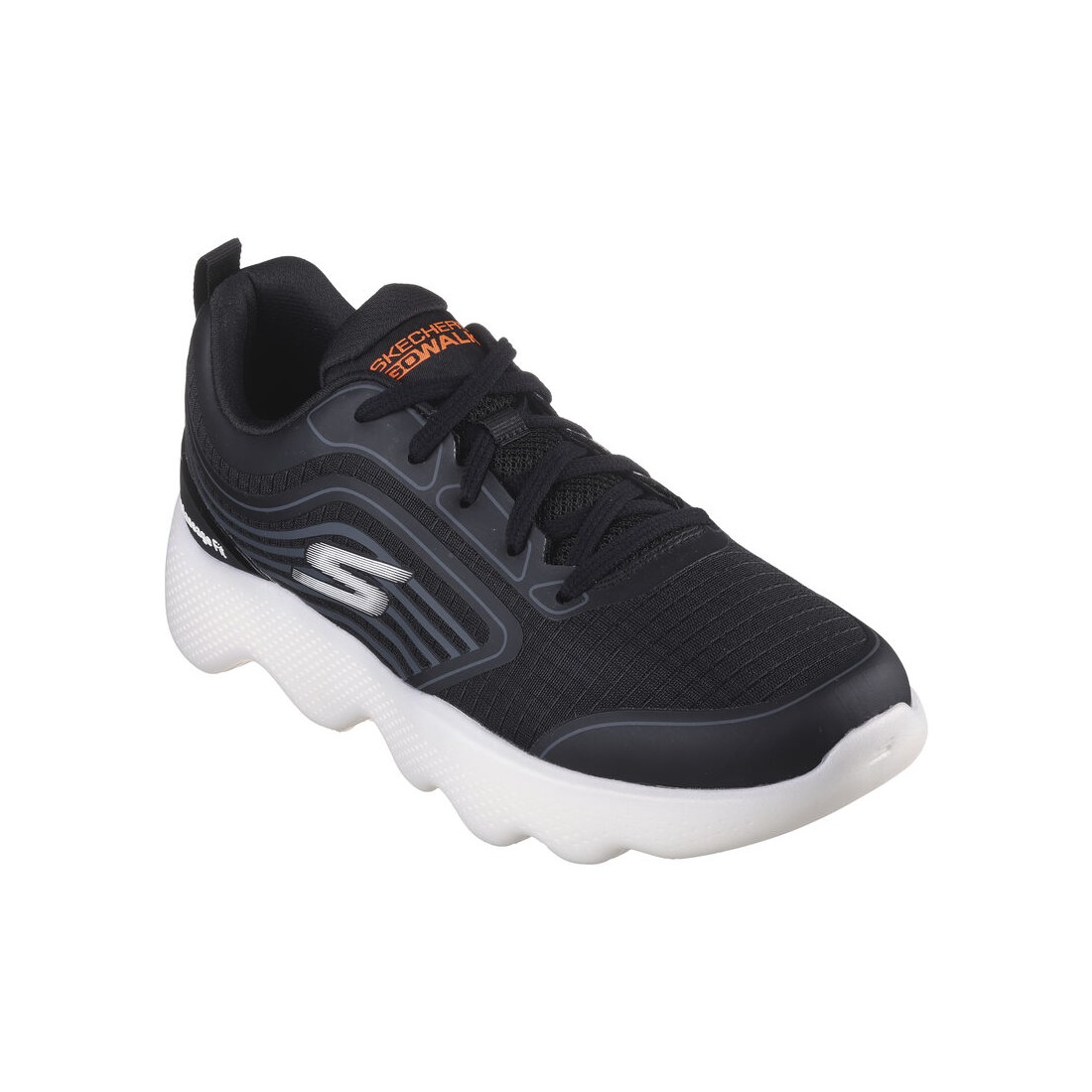 Giày Skechers Go Walk Massage Fit - Hydro Massage Nam Đen