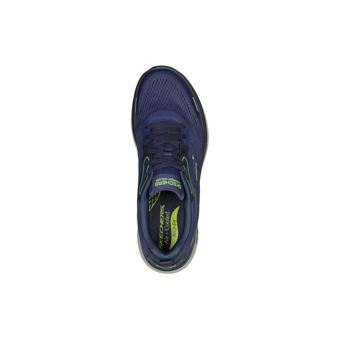 Giày Skechers Go Walk Workout Walker - Keep Up Nam Xanh Navy