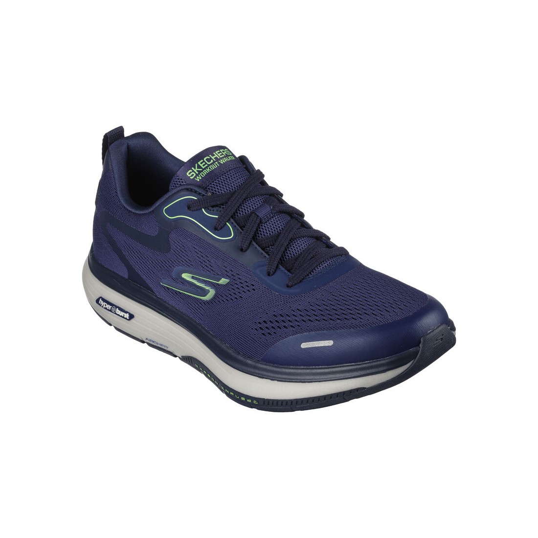 Giày Skechers Go Walk Workout Walker - Keep Up Nam Xanh Navy