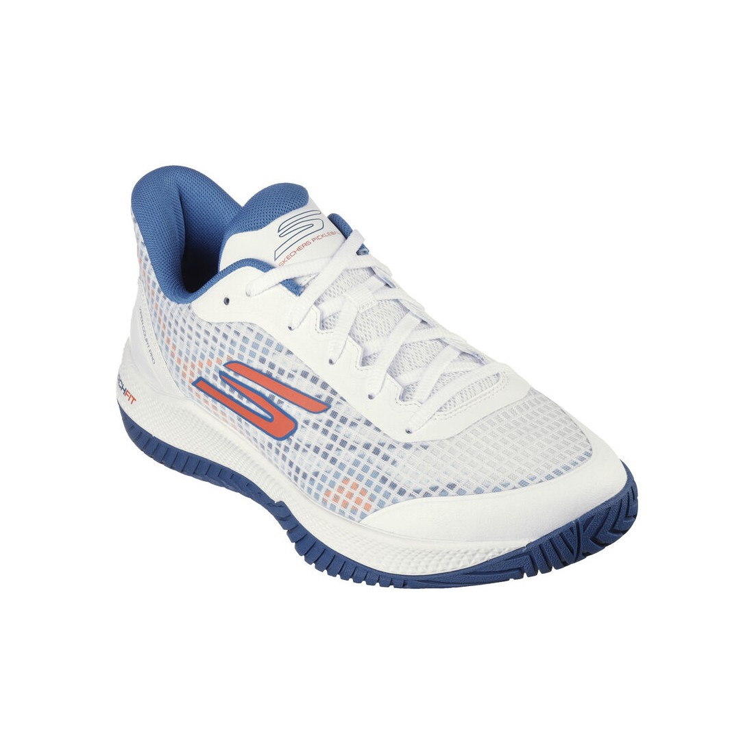 Giày Skechers Viper Court Pro - Pickleball Nam Trắng Xanh