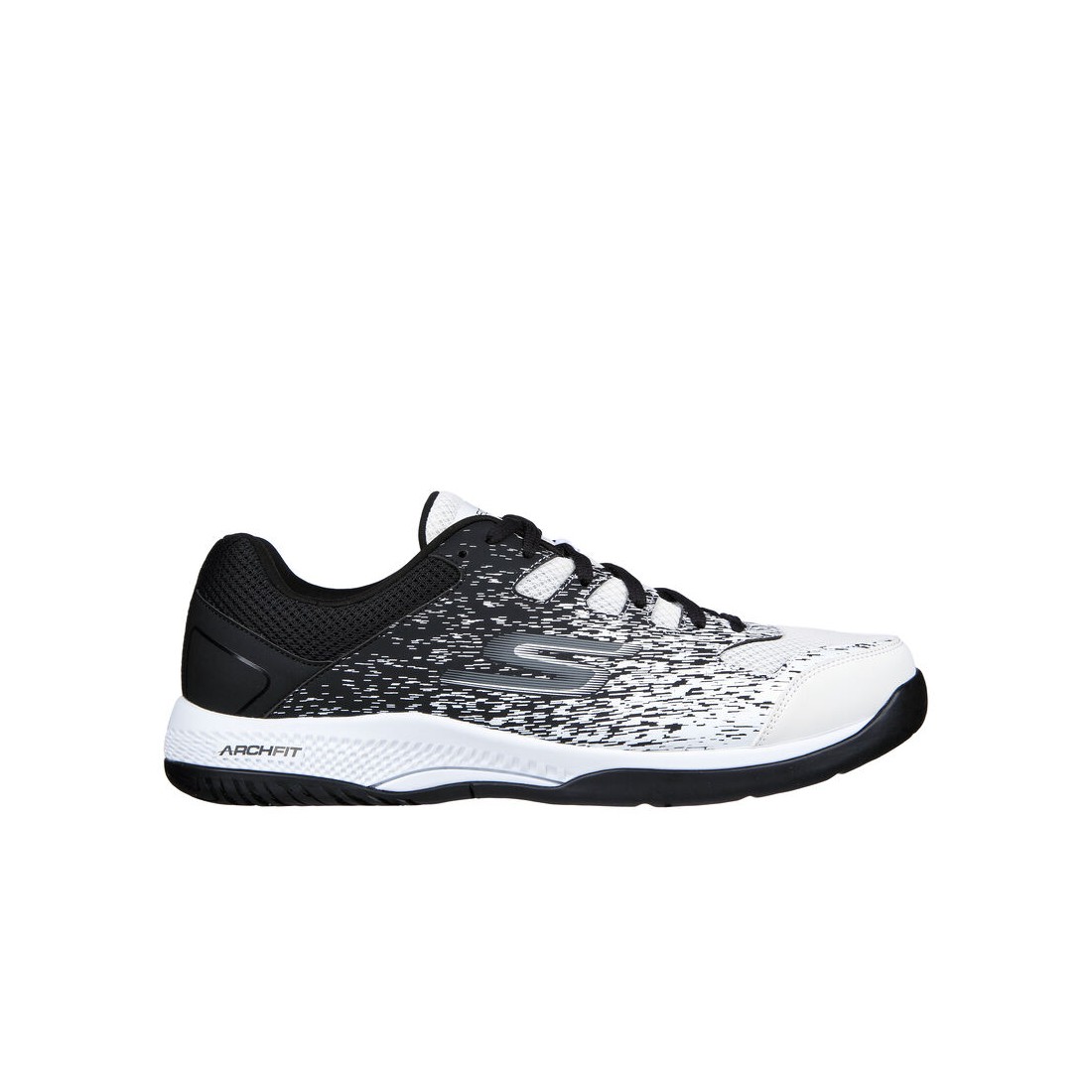 Giày Skechers Relaxed Fit: Viper Court - Pickleball Nam Trắng Đen