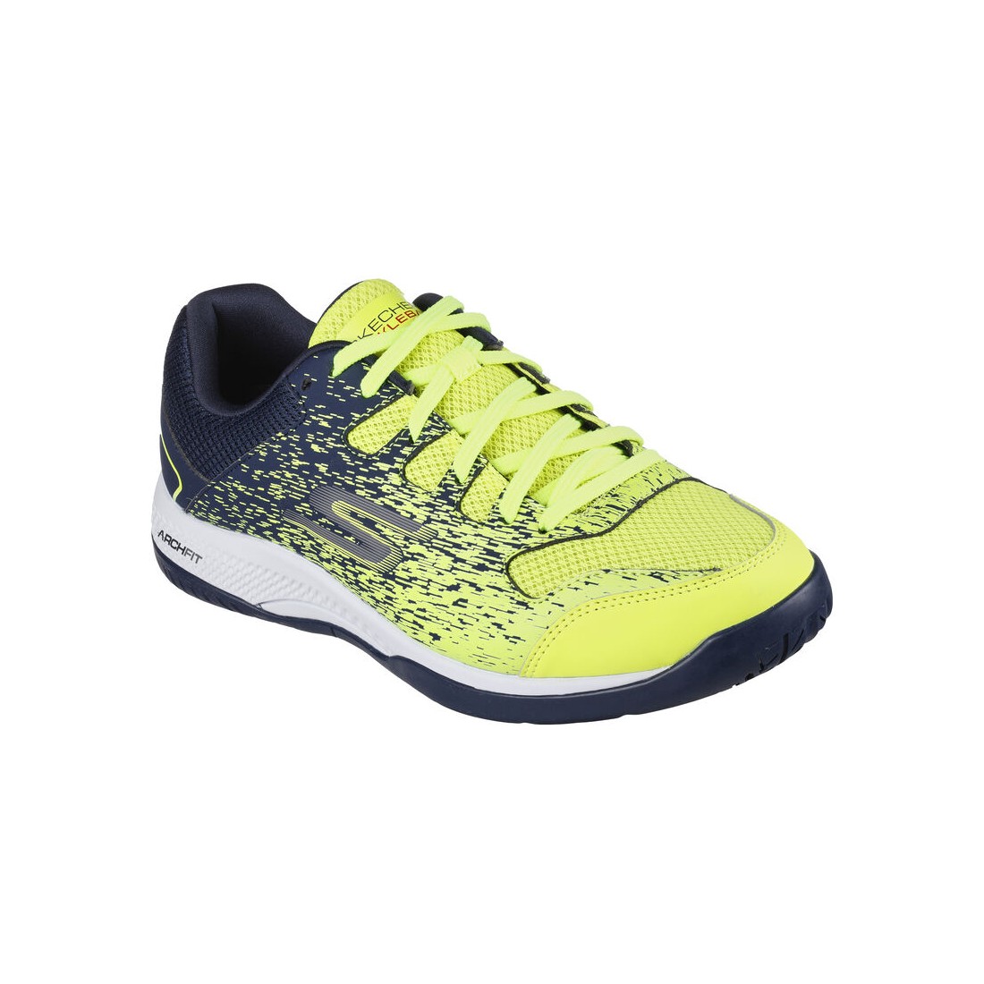 Giày Skechers Relaxed Fit: Viper Court - Pickleball Nam Vàng Xanh