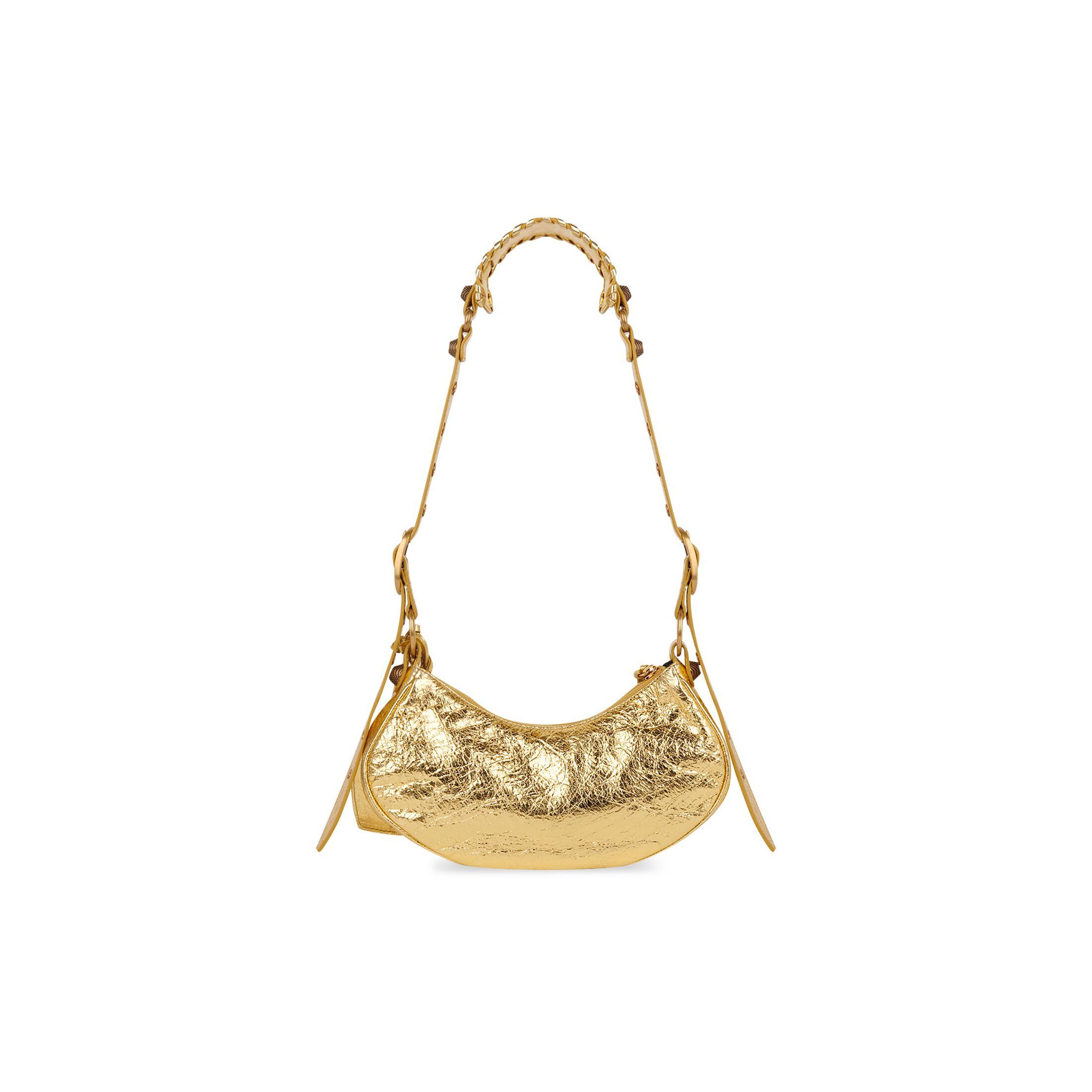 Túi Balenciaga Le Cagole Xs Shoulder Bag Nữ Gold