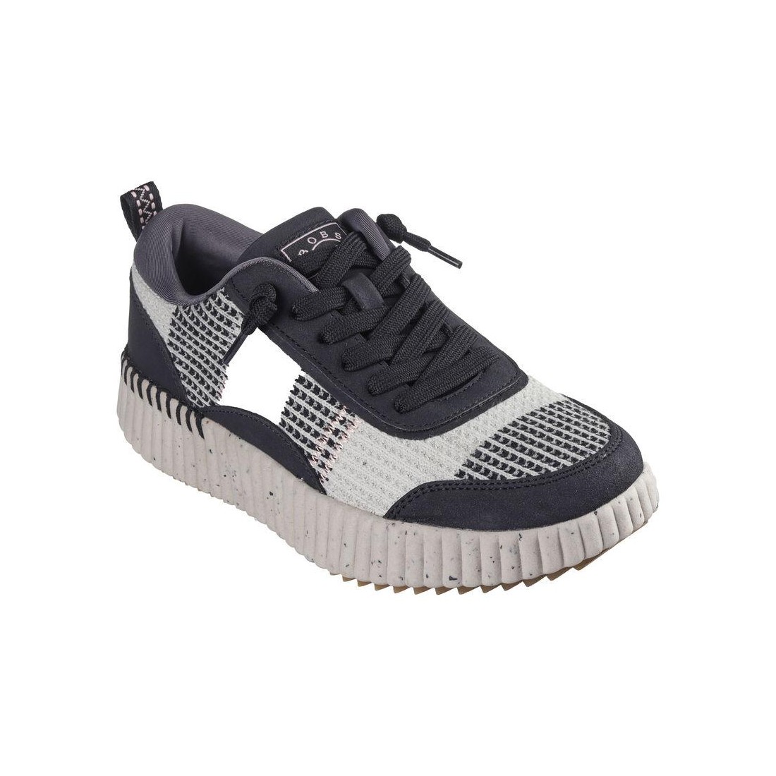 Giày Skechers Bobs Vista Nữ Đen