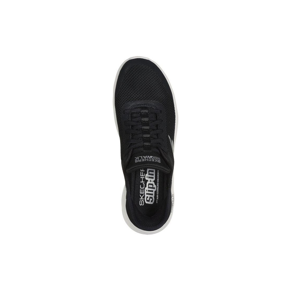 Giày Skechers Slip-Ins: Go Walk Flex - Grand Entry Nữ Đen Trắng