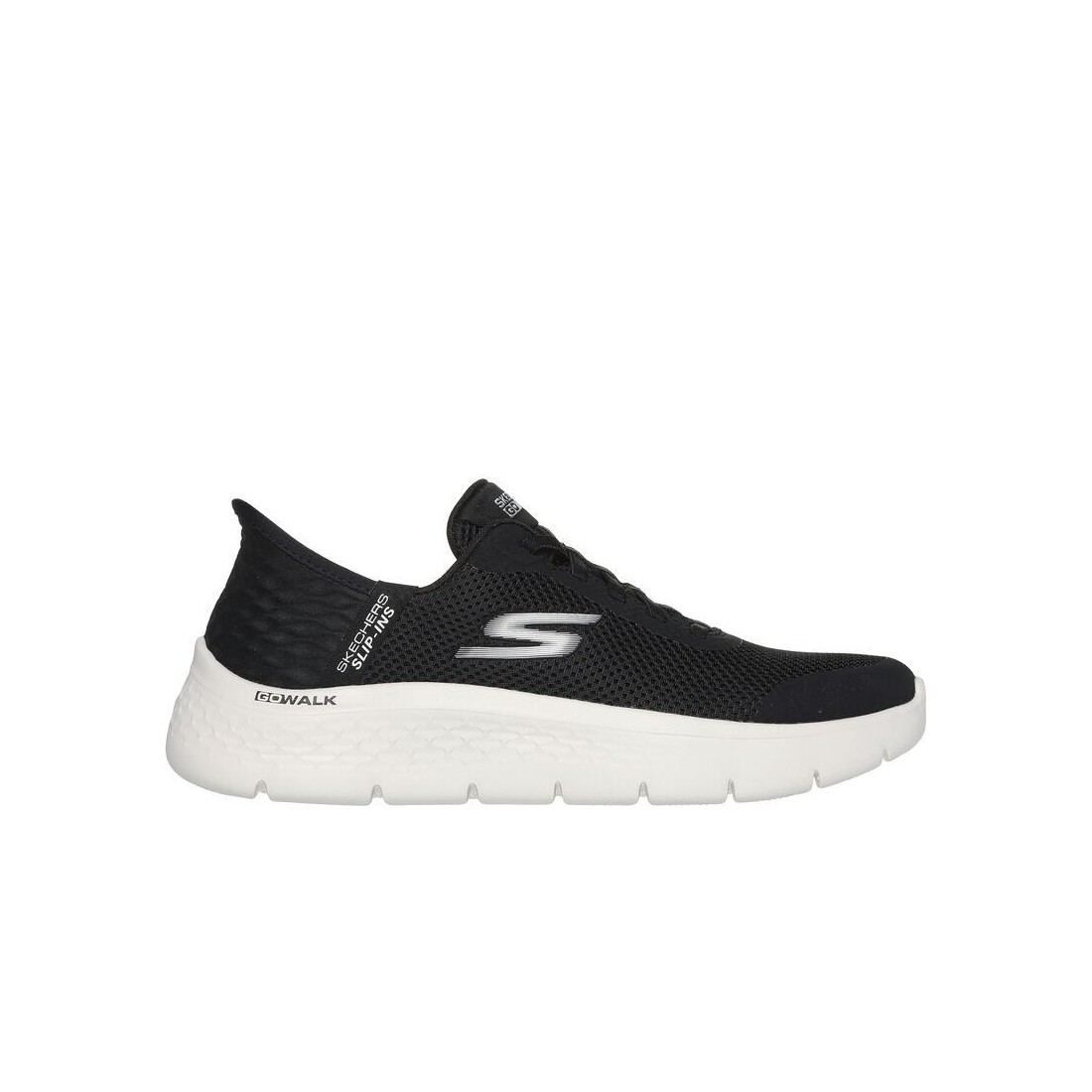 Giày Skechers Slip-Ins: Go Walk Flex - Grand Entry Nữ Đen Trắng