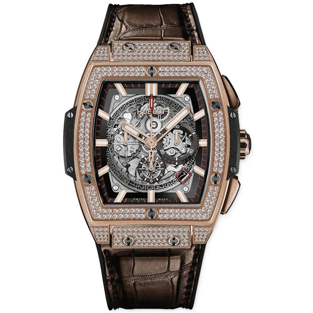 Đồng Hồ Hublot 601.Ox.0183.Lr.1704 Spirit Of Big Bang Chronograph 45Mm Nam Nâu