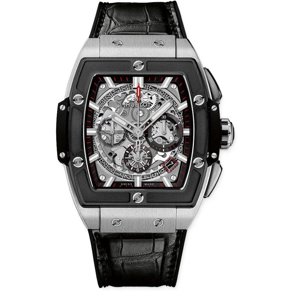 Đồng Hồ Hublot 641.Nm.0173.Lr Spirit Of Big Bang Chronograph 42Mm Nam Đen Bạc