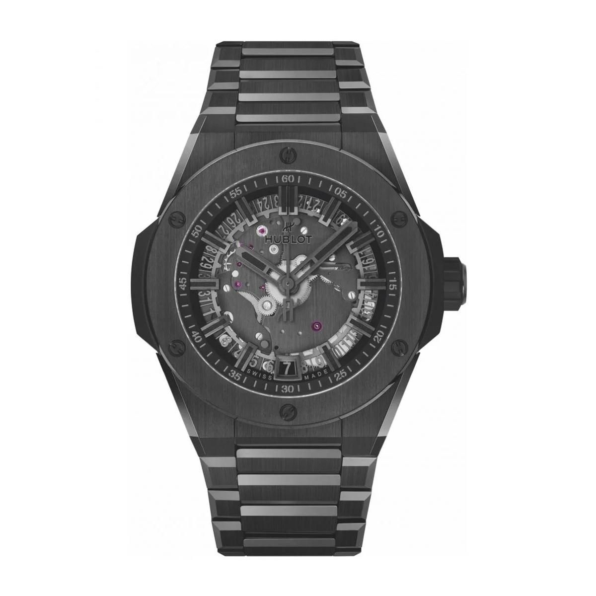 Đồng Hồ Hublot 456.Cx.0140.Cx Big Bang Black Dial Nam Đen