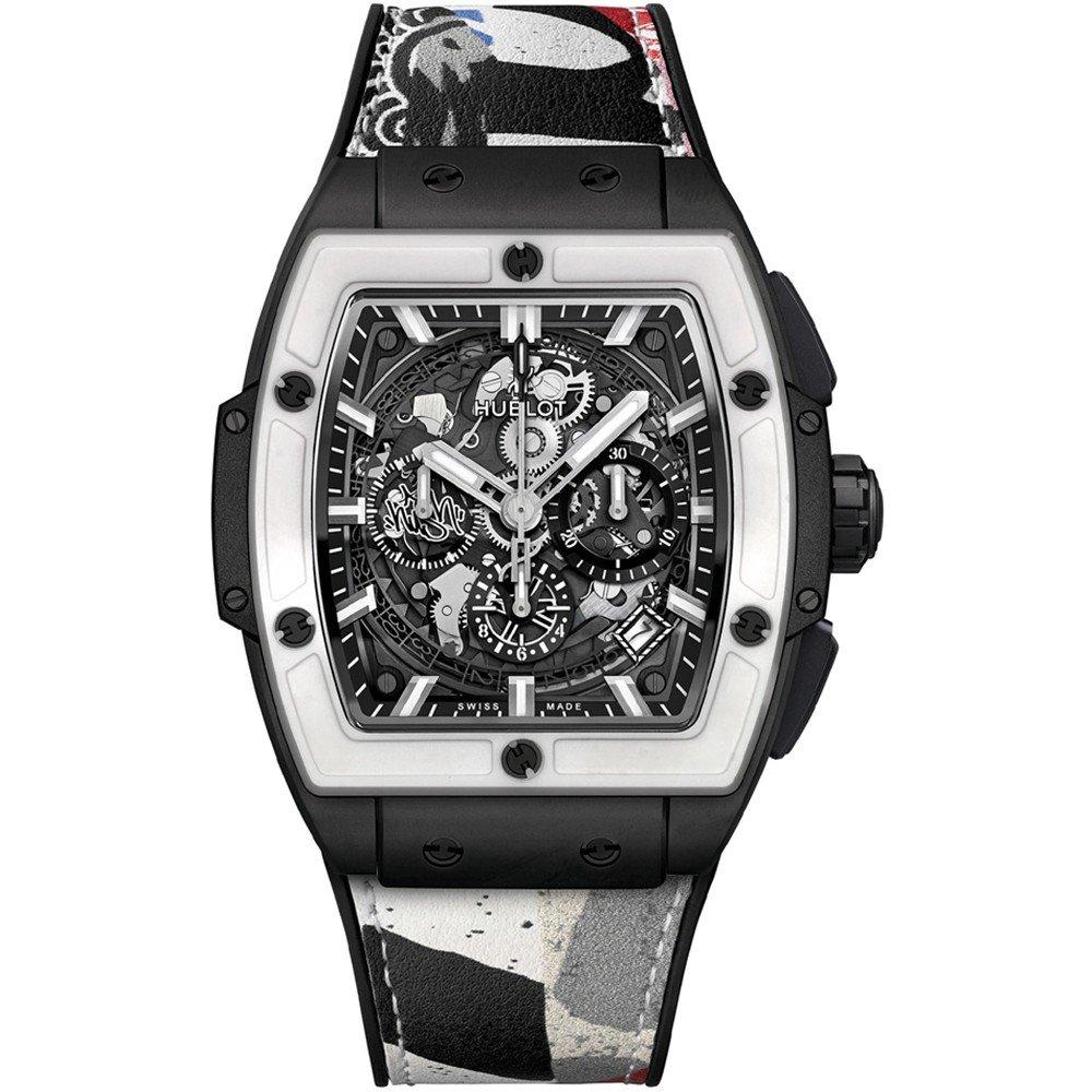 Đồng Hồ Hublot 641.Ci.0112.Vr.Ewc17 Spirit Of Big Bang Chronograph 42Mm Nam Trắng Đen