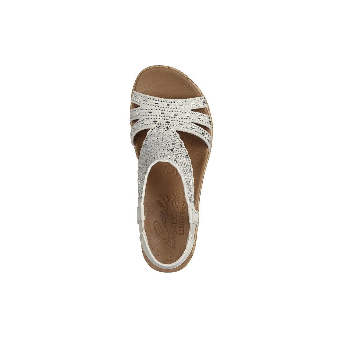 Dép Skechers Beverlee - Dazzling Charm Nữ Nâu