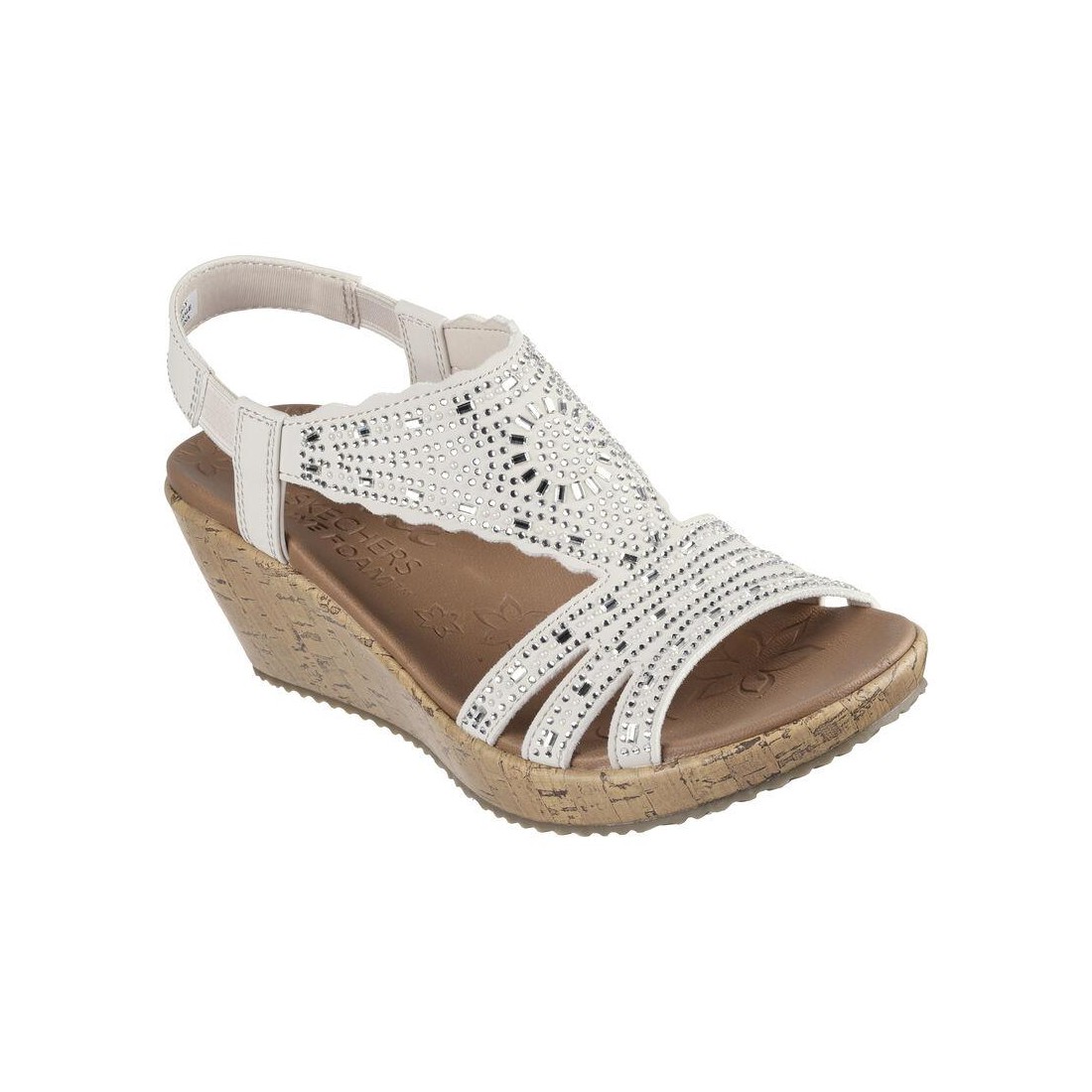 Dép Skechers Beverlee - Dazzling Charm Nữ Nâu