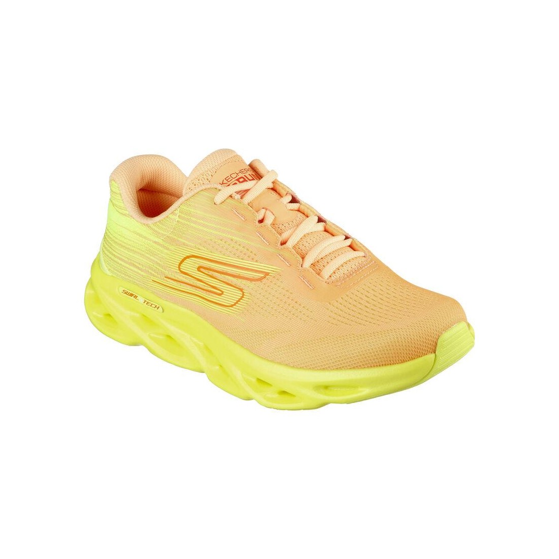 Giày Skechers Go Run Swirl Tech Speed - Ultimate Stride Nữ Vàng