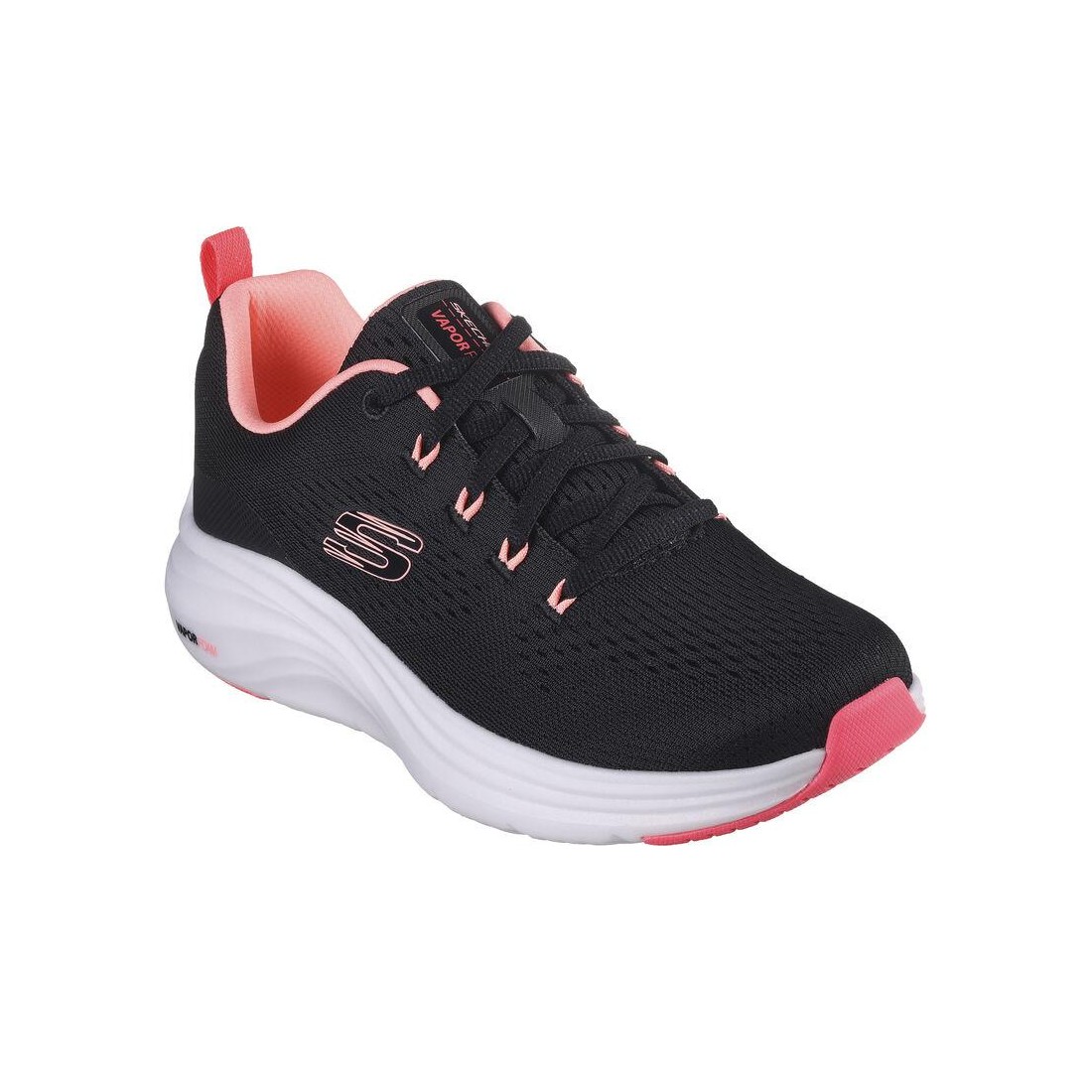 Giày Skechers Vapor Foam - Fresh Trend Nữ Đen Hồng