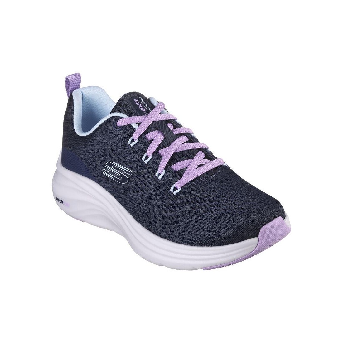 Giày Skechers Vapor Foam - Fresh Trend Nữ Xanh Navy