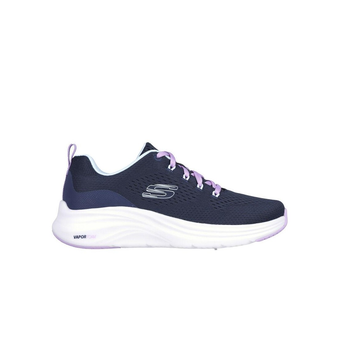 Giày Skechers Vapor Foam - Fresh Trend Nữ Xanh Navy