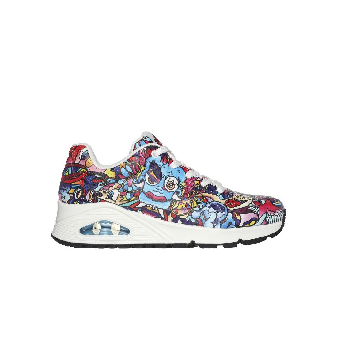 Giày Skechers Vexx: Uno - Color Doodle Nữ Multicolor