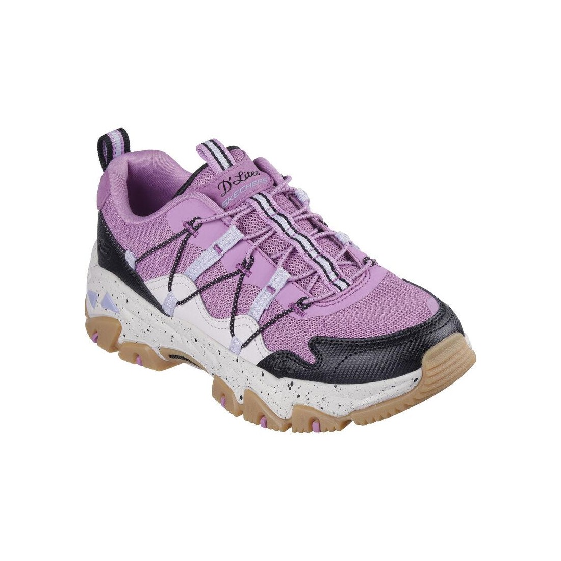 Giày Skechers D'Lites Hiker - Hillock Nữ Tím