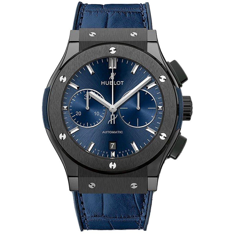 Đồng Hồ Hublot 521.Cm.7170.Lr Classic Fusion Chronograph 45Mm Nam Xanh Dương