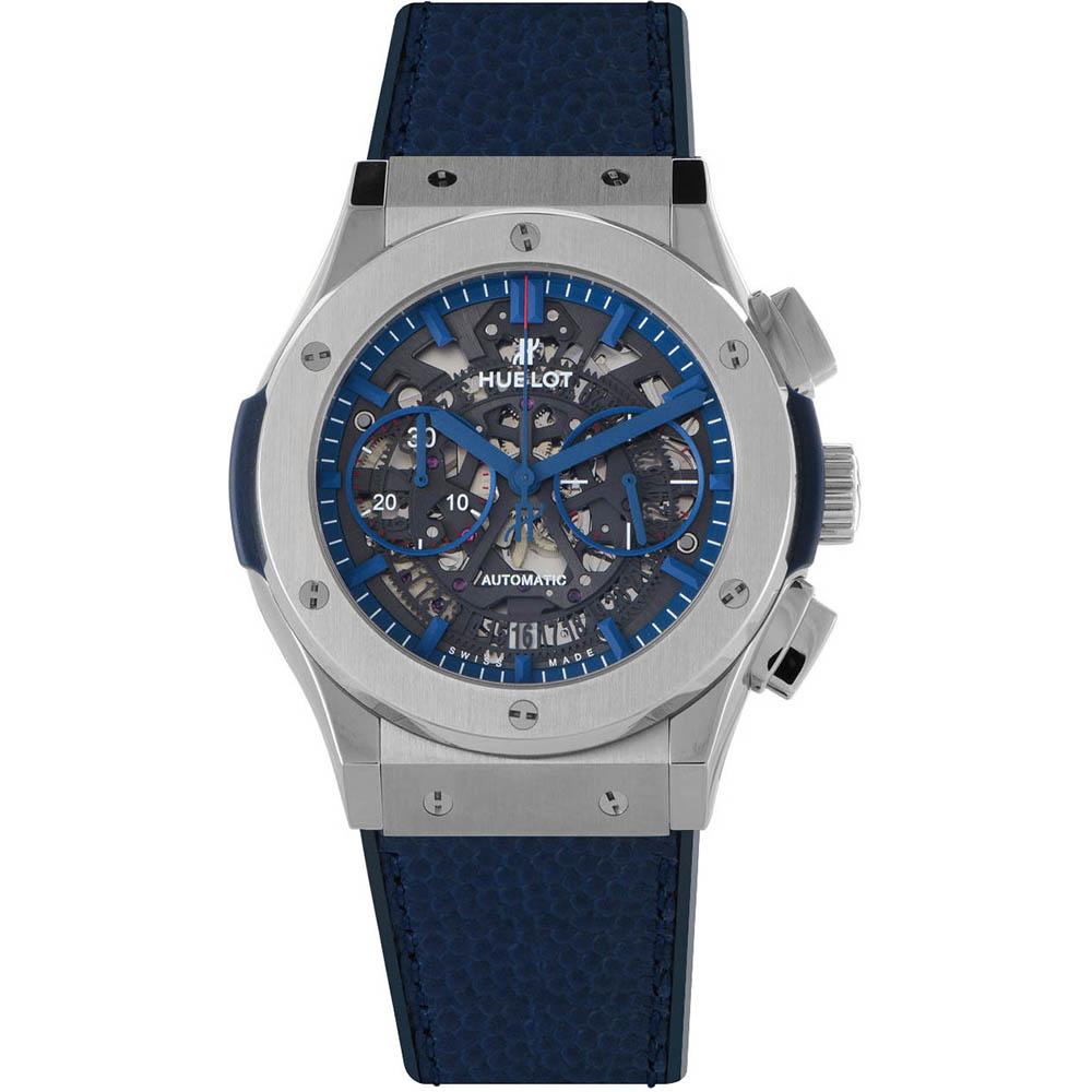 Đồng Hồ Hublot 525.Nx.0123.Vr.Nyg16 Classic Fusion Aerofusion Chronograph 45Mm Nam Xanh Dương