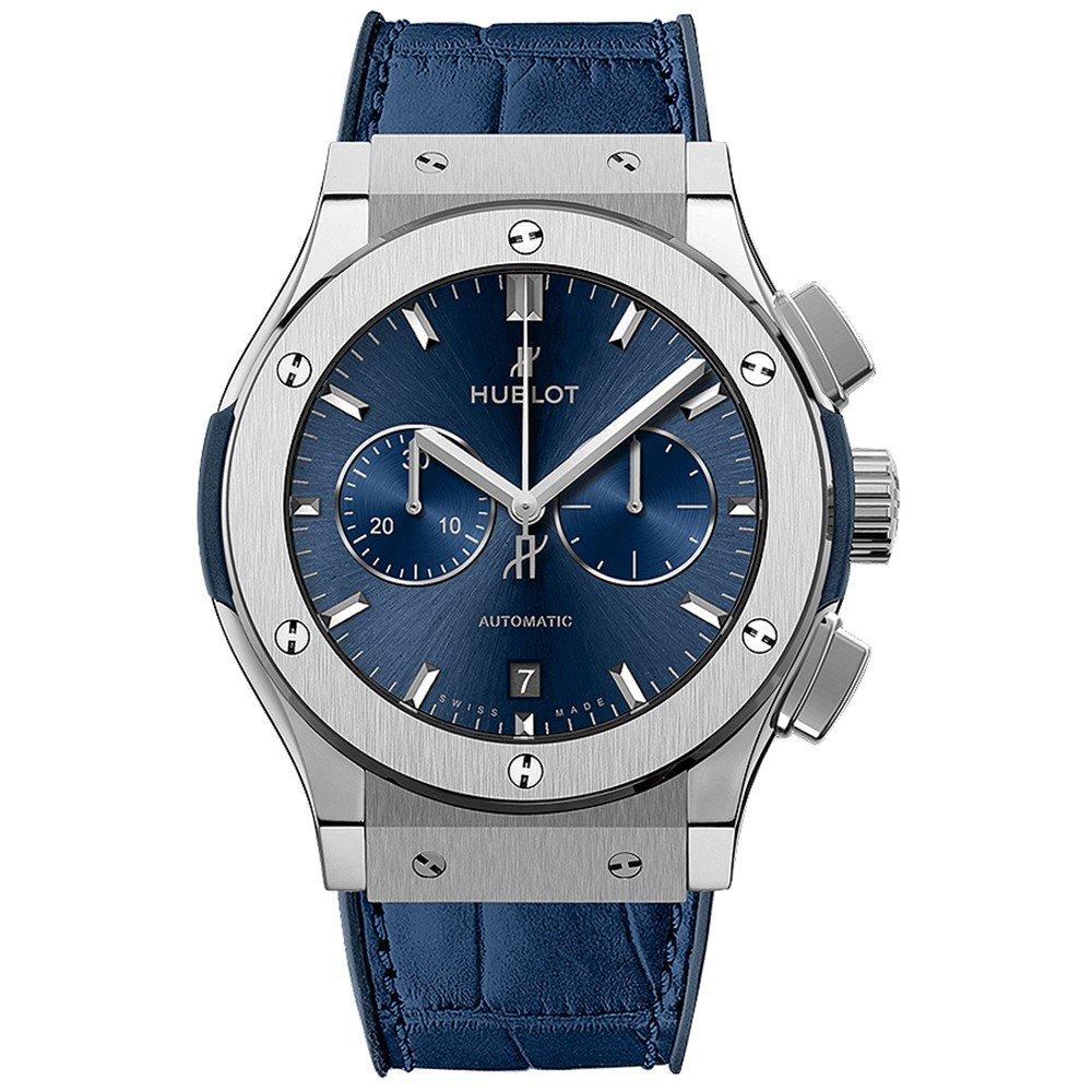 Đồng Hồ Hublot 541.Nx.7170.Lr Classic Fusion Chronograph 42Mm Nam Xanh Dương