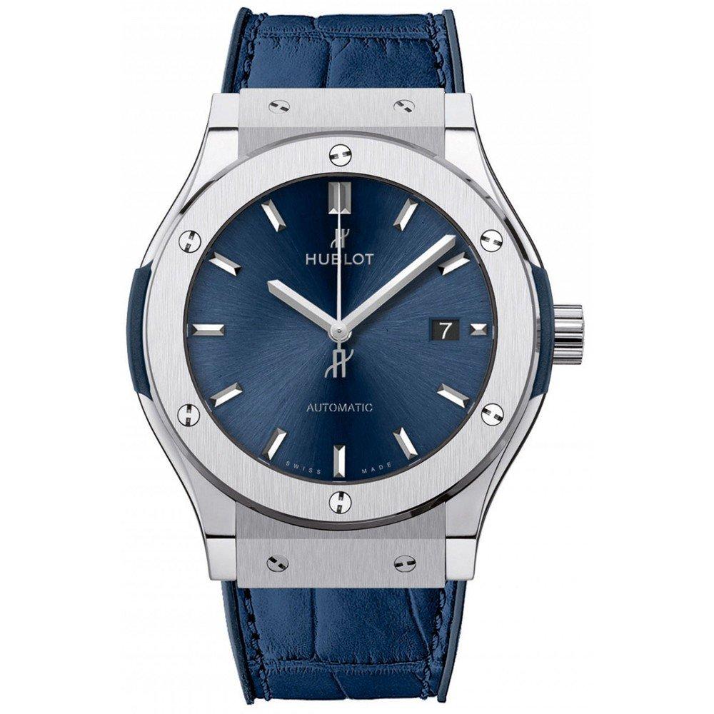 Đồng Hồ Hublot 542.Nx.7170.Lr Classic Fusion Automatic 42Mm Nam Xanh Dương