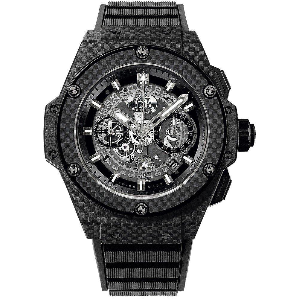 Đồng Hồ Hublot 701.Qx.0140.Rx King Power Unico Chronograph 48Mm Nam Đen